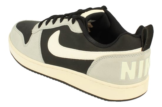 Nike Court Borough Low Prem Mens Grey Black Trainers - Image 2
