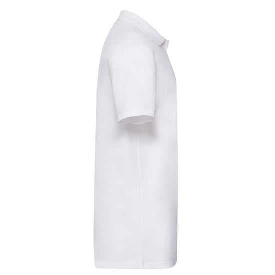Fruit of the Loom Mens Pique Polo Shirt (White) - Image 3