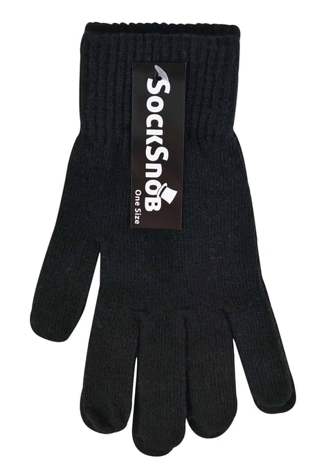 Guantes térmicos de lana de punto para mujer / mujer para tiempo frío - Image 2