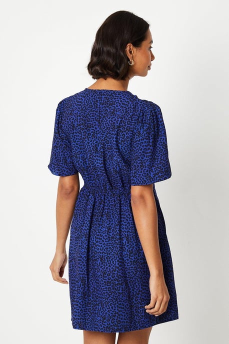 Animal Angel Sleeve Mini Dress - Image 3