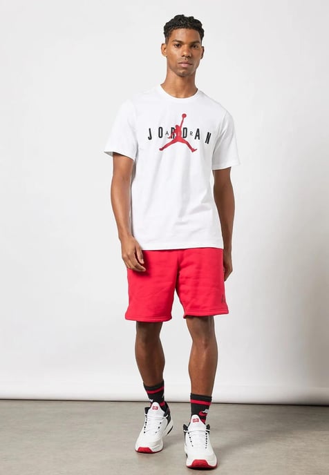 Camiseta Nike Air Jordan para hombre en blanco - Image 4