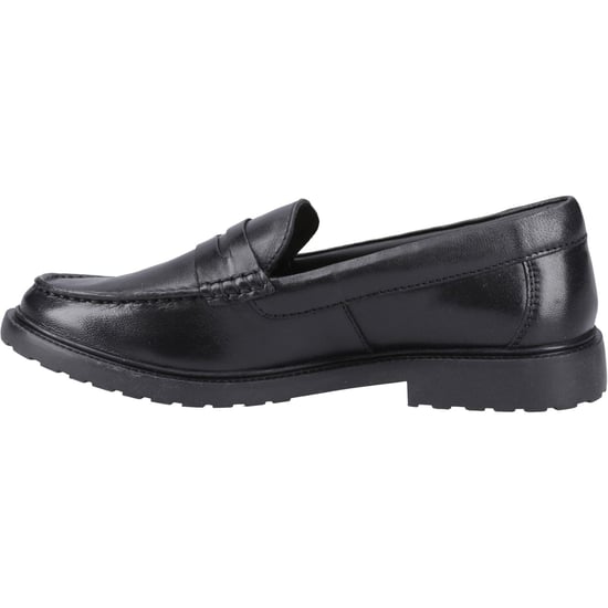 Hush Puppies Verity Slip On Leather Women's Black Loafers - Image 4