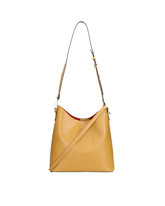 Gave Lux Bolsa de hombro mujer MUSTARD - Image 5