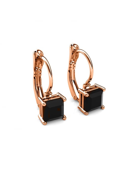 Conjuntos cuadrados - Oro rosa y negro - Image 6