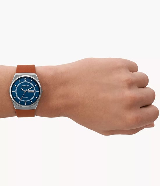 Skagen Melbye Titanium Men's Brown Watch SKW6906