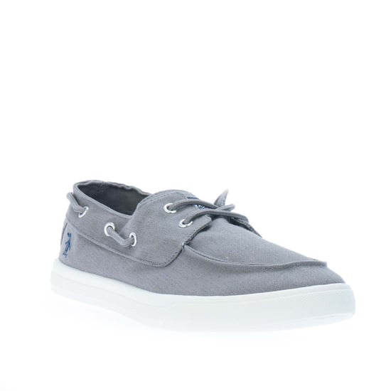 Men's Original Penguin Sailor Shoes in Grey - Image 2