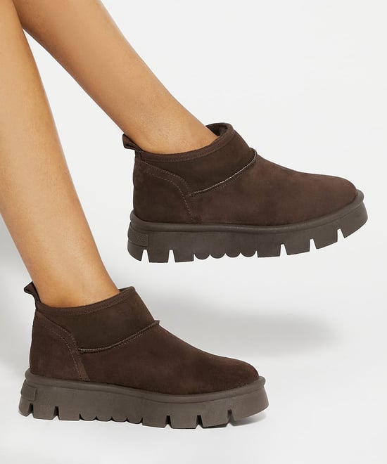 Dune Ladies Pod - Faux-Fur-Lined Ankle Boots