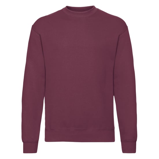 Fruit of the Loom Mens Classic 80/20 Set-in Sweatshirt (Burgundy) - Image 1