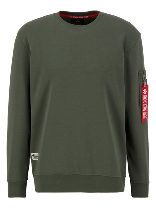 Alpha Industries USN Blood Chit Sweater Green