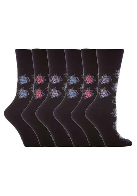 Gentle Grip - 6 Pares Calcetines No Elásticos Gentle Grip - GG32 - Image 1