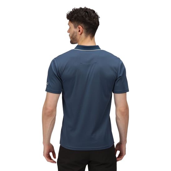 Regatta Mens Maverick V Active Polo Shirt (Moonlight Denim)