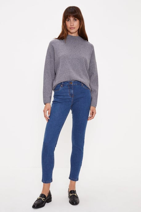 Jade Mid Rise Skinny Jeans - Image 1