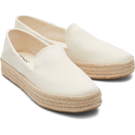 TOMS Carolina 100% Cotton Women's Natural Espadrilles - Image 1