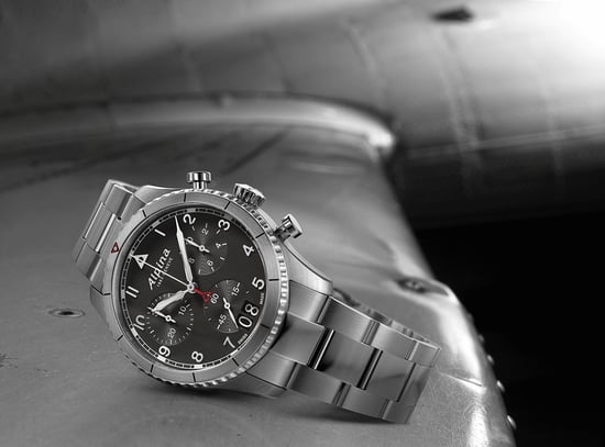 Alpina Startimer Pilot Men's Silver Watch AL-372BW4S26B - Image 3