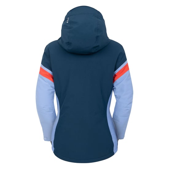 Dare 2B Womens/Ladies Flurry Ski Jacket (Hydrangea Blue/Red Sky) - Image 2