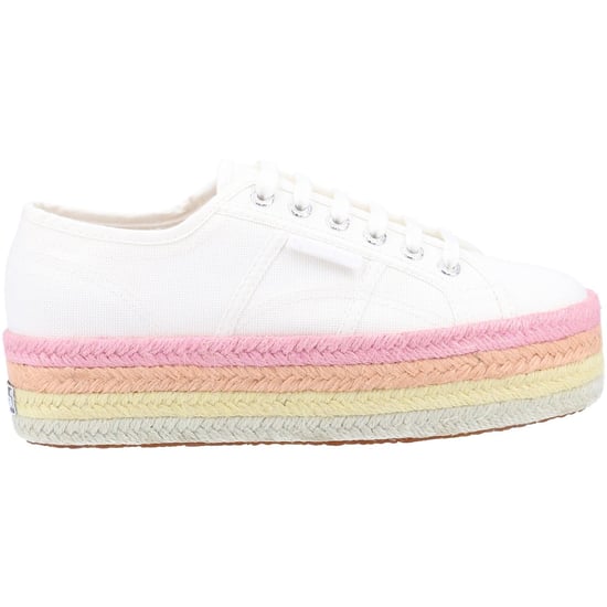 Superga 2790 Multicolor Rope 100% Cotton Women's White/Candy Multicolour Trainers - Image 4