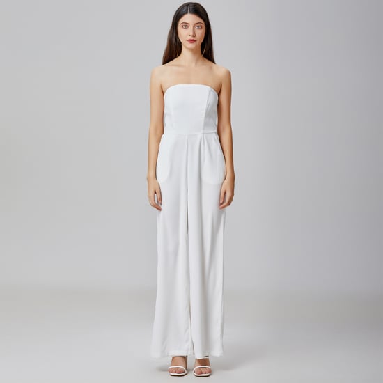 Minimalist bustier jumpsuit - Image 3