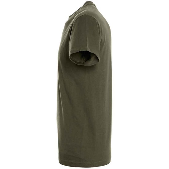 SOLS Unisex Adult Regent T-Shirt (Army) - Image 3
