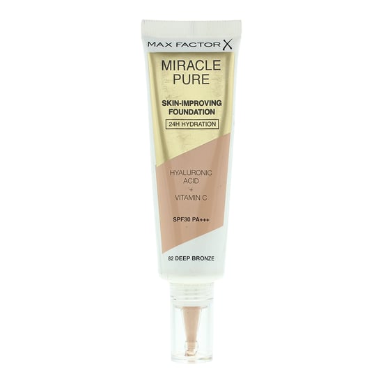 Miracle Pure Skin-improving Foundation 24h Hydration Spf30 #82-deep Bronze 30 ml - Image 1
