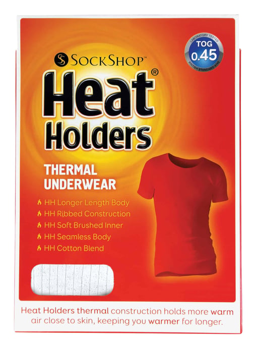 Heat Holders - Chaleco Térmico de Manga Corta de Algodón para Hombre - Image 2