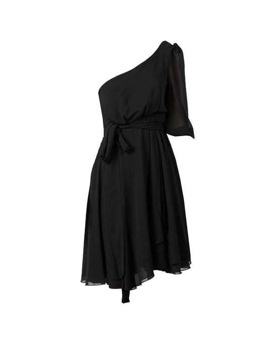Pinko Vestido Elleanthus de mujer negro - Image 1