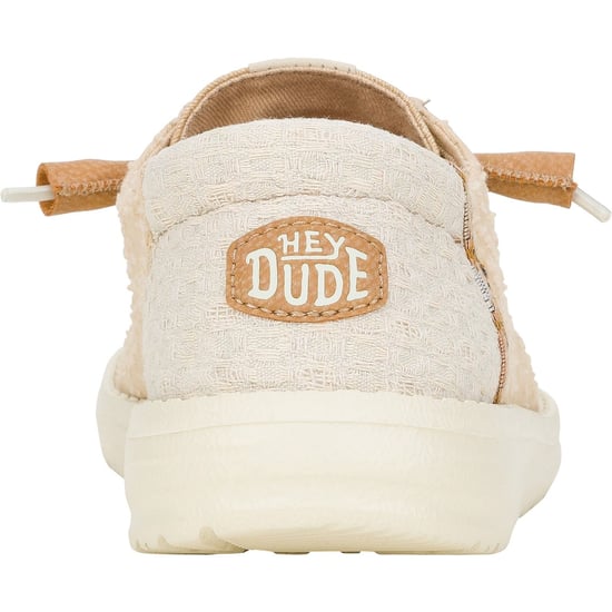 HEYDUDE Wendy Crafted Boho Cotton Women's Tan Loafers - Image 2