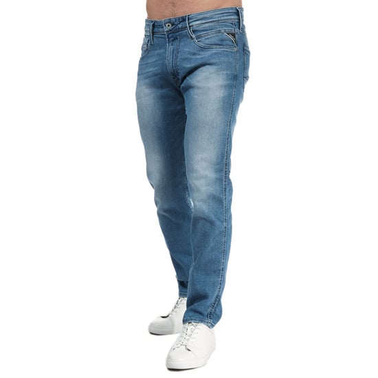 Jeans Slim Fit Andbass para Hombre en Azul - Image 4