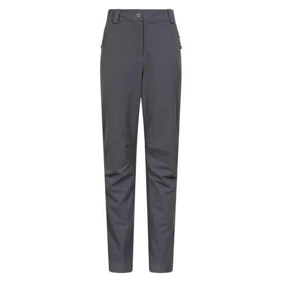 Mountain Warehouse Womens/Ladies Arctic II Thermal Fleece Hiking Trousers (Dark Grey) - Image 1