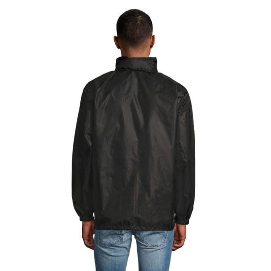 SOLS Unisex Adult Shift Windbreaker (Black) - Image 2