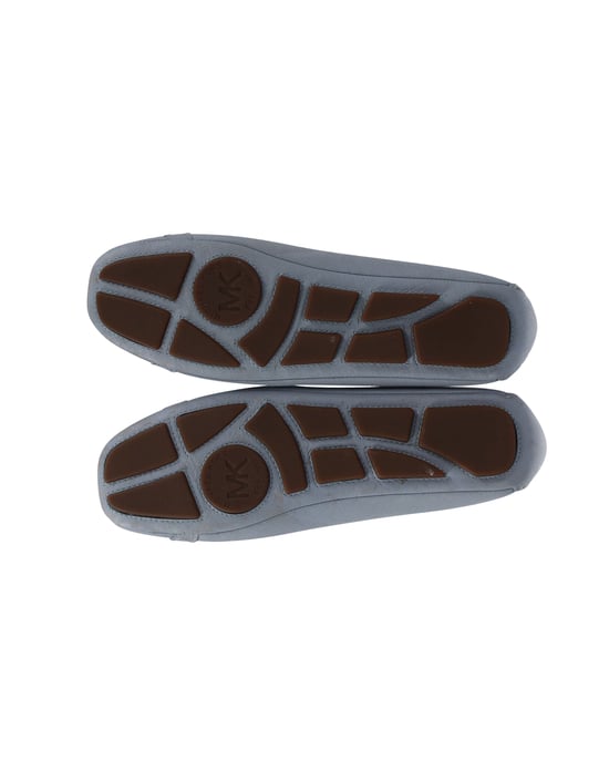 Michael Kors Fulton Moccasin Flats in Pastel Blue Leather - Image 6
