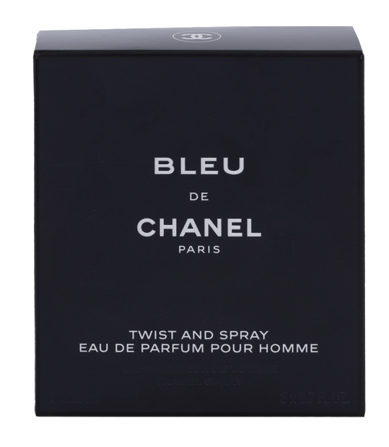 Bleu Eau De Parfum Vaporizador De Viaje Recargable 3 X 20 ml - Image 2