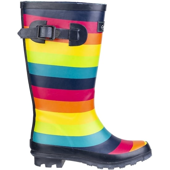 Cotswold Children/Kids Rainbow Wellington Boots (Multicoloured) - Image 1