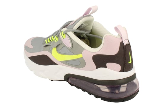 Nike Air Max 270 React Gs Bq3 Grey Trainers - Image 2