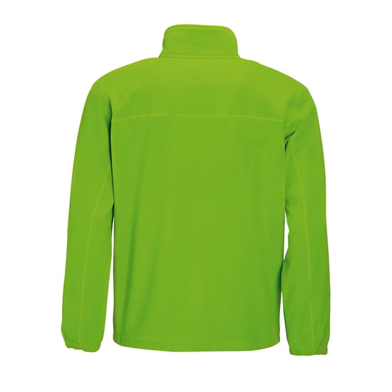 SOLS Mens North Full Zip Outdoor Fleece Jacket (Lime) - Image 2