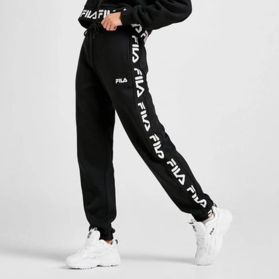 Fila Joggers Jacquard Pnl Pnt Negro Mujer - Image 3