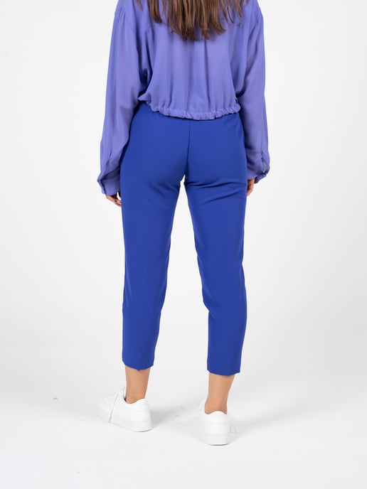 Rebel Queen by Liu Jo Pantalones Carota de mujer azul - Image 5