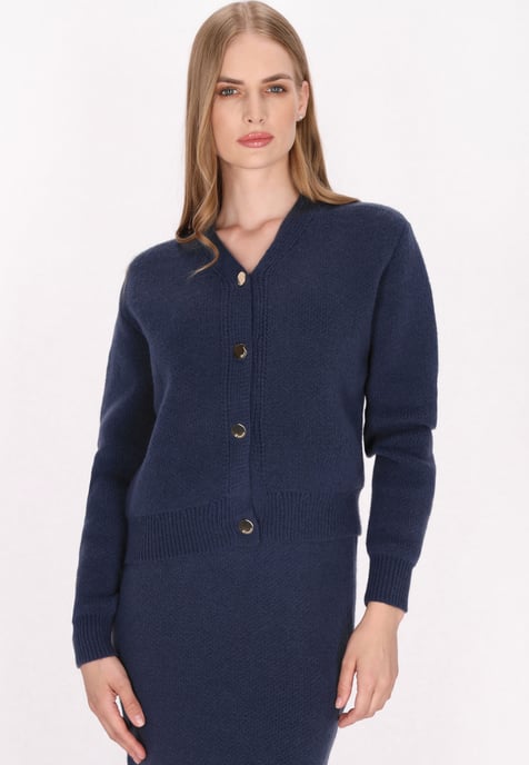 Dreimaster Cardigan women marine - Image 3