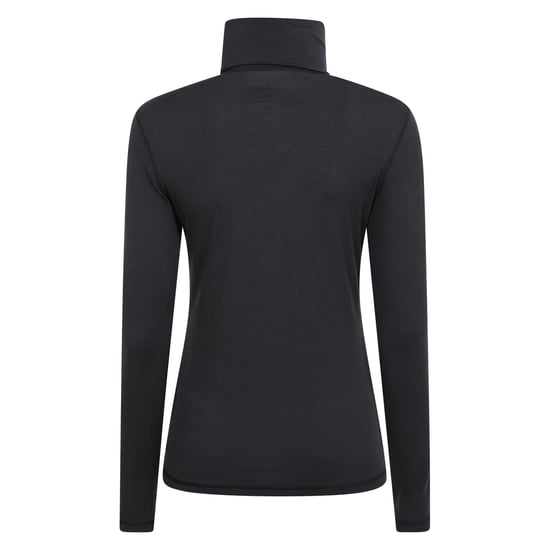 Mountain Warehouse Womens/Ladies Keep The Heat Isotherm Roll Neck Base Layer Top (Black) - Image 2