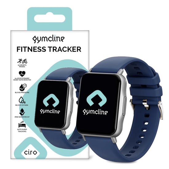 Fitness Tracker 25 Sports Modes & IP68 Water Protection,Navy