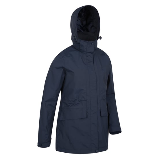 Mountain Warehouse Womens/Ladies Glacial Extreme Waterproof Jacket (Dark Blue)