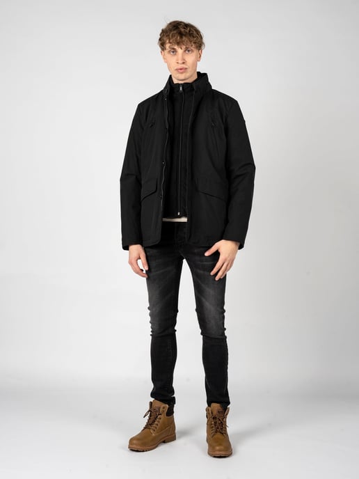 Chaqueta Geox Tevere Hombre Negro - Image 2