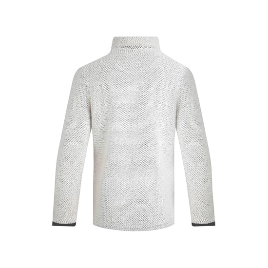 Weird Fish Mens Cruiser Macaroni Quarter Zip Pullover (Ecru) - Image 2