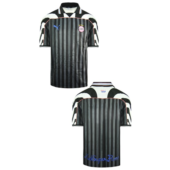 Puma x Kidsuper Studios DryCell Sleeve Black Grey Mens Football Shirt 598466 01
