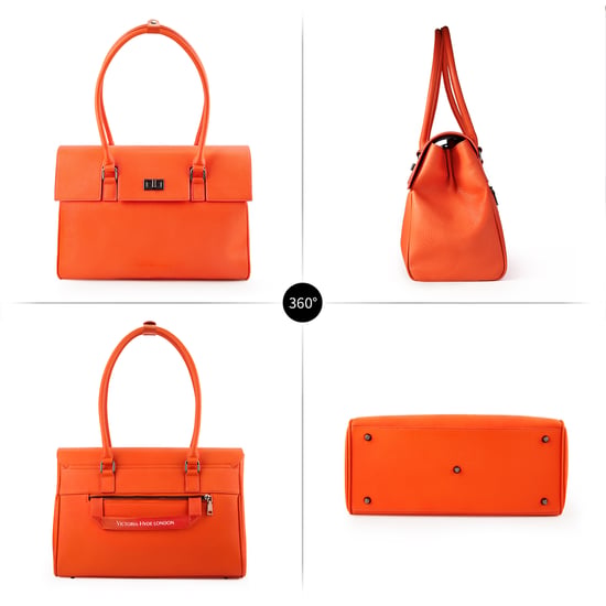 Victoria Hyde Woman handbag Business bag Travel bag in Orange - Image 4
