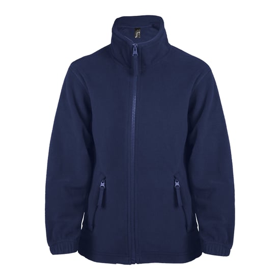 SOLS Childrens/Kids North Fleece Jacket (Navy) - Image 1