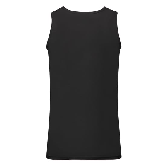 Fruit of the Loom Unisex Adult Valueweight Athletic Tank Top (Black) - Image 2