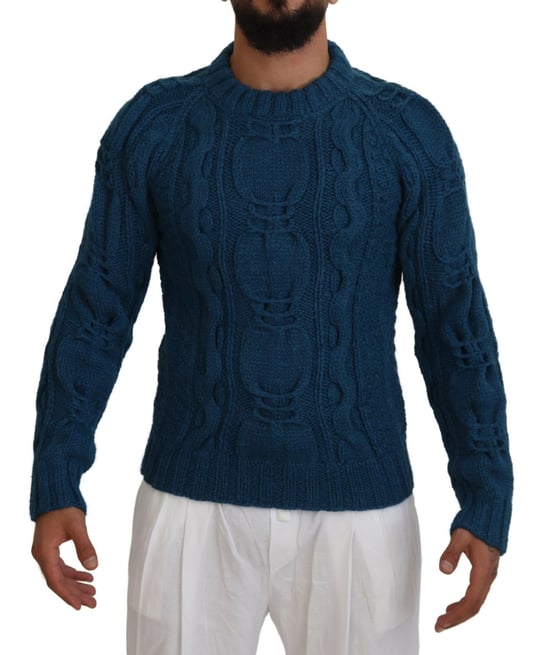 Suéter de alpaca de lana tejida - Image 1