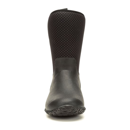 Muck Boots RHS Muckster II Short Rubber+Neoprene Charcoal Print Wellies Shoes - Image 3