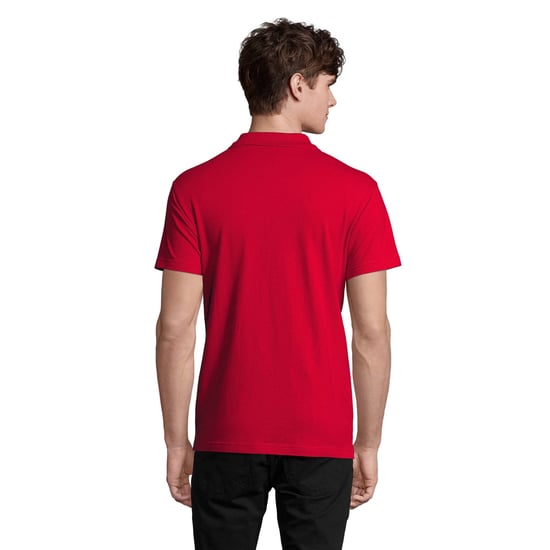 SOLS Mens Spring II Polo Shirt (Red) - Image 2