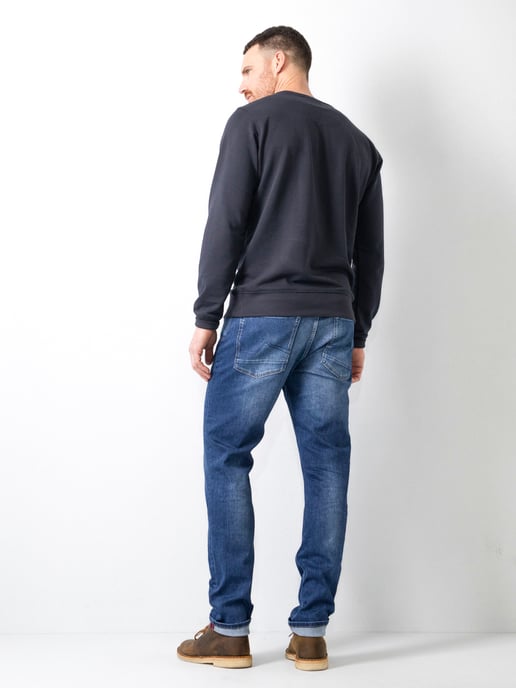 Petrol Industries - Russel Regular Tapered Fit Jeans Men - Vintage blue